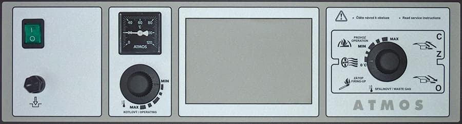ATMOS DC70GSX – panel sterowania