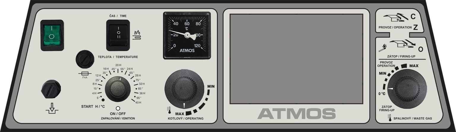 Kocioł zgazujący drewno ATMOS DC 18 S — Kotły grzewcze
