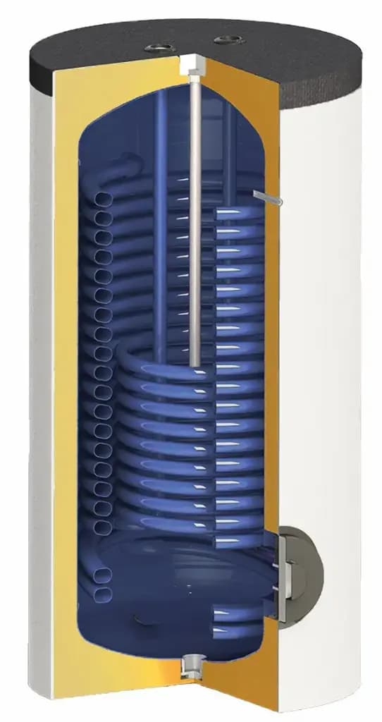 Podgrzewacz wody KHT BTM Premium do pomp ciepła z 2 wężownicami Podgrzewacz wody KHT BTM Premium do pomp ciepła z 2 wężownicami 300L