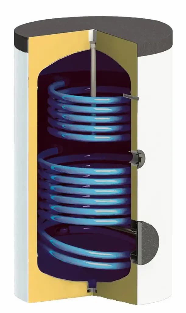 Podgrzewacz wody KHT BT z 2 wężownicami 500L