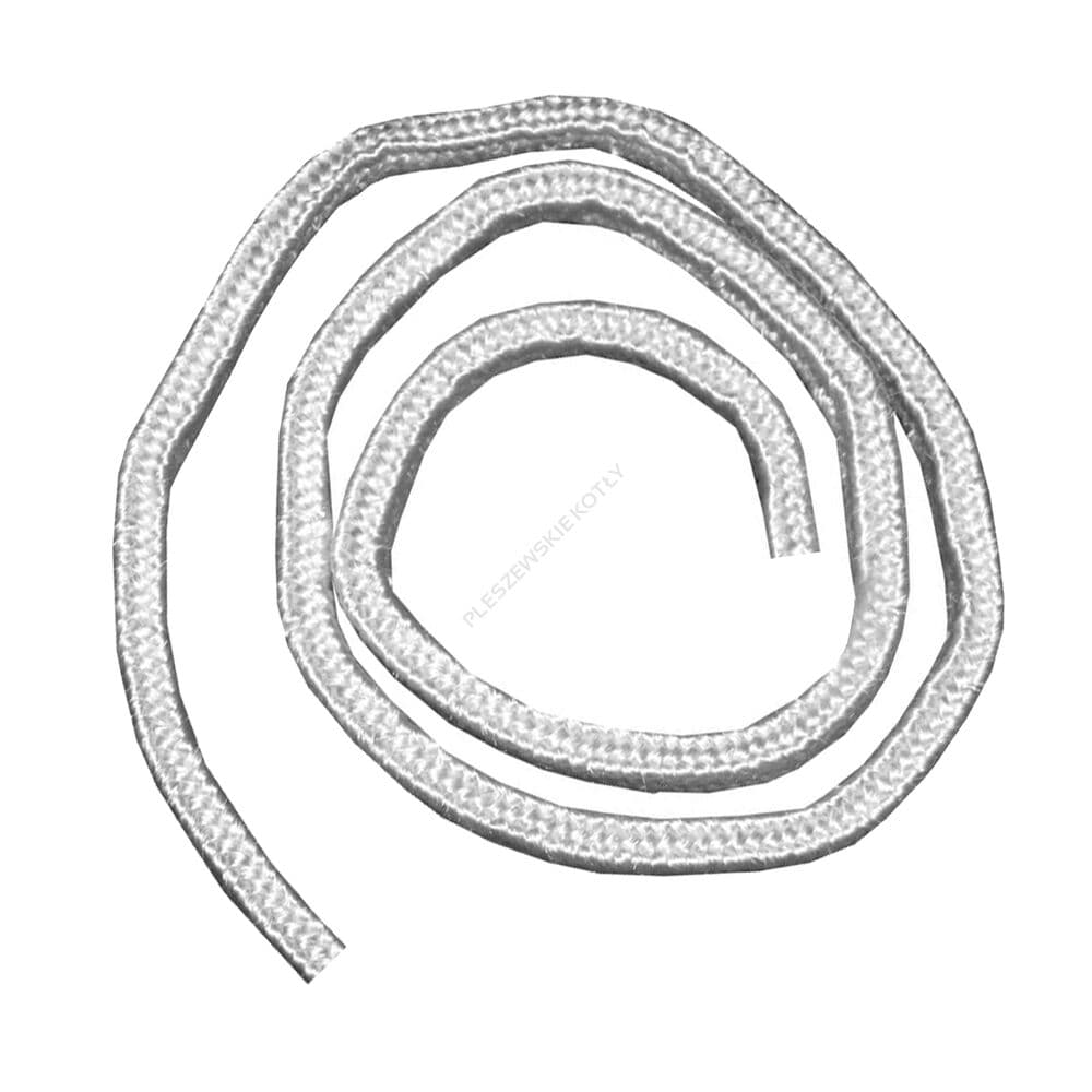 Szczeliwo szklane Pleszewskie Kotły do uszczelniania drzwiczek kotłów - przekrój 15 x 15 mm — zdjęcie 1