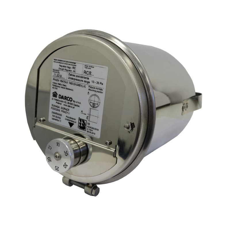 Regulator ciągu na rurę RCR ø 120–200 — zdjęcie 1