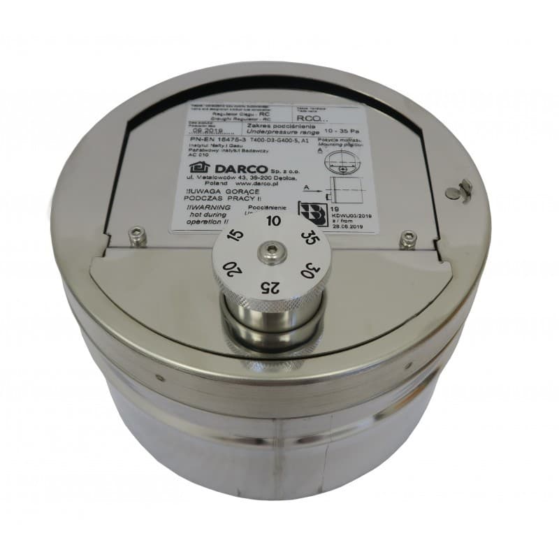 Regulator ciągu okrągły RCO ø 150