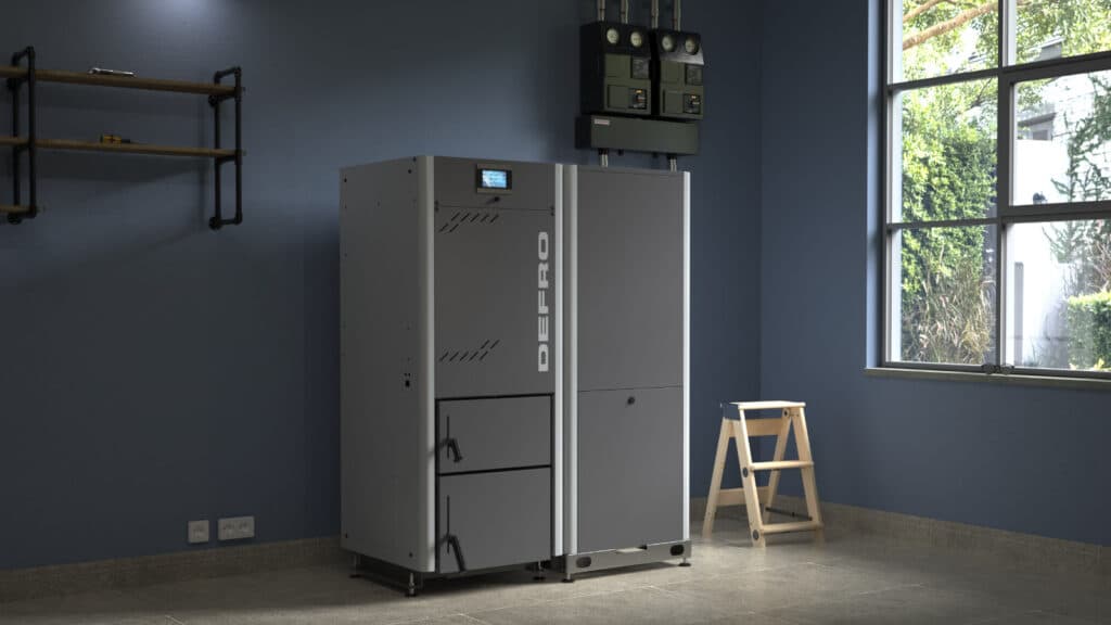 Kotły grzewcze — kocioł na pellet Defro