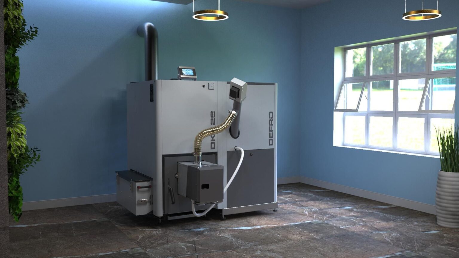 Kocioł na Pellet Defro Kompakt Ekopell