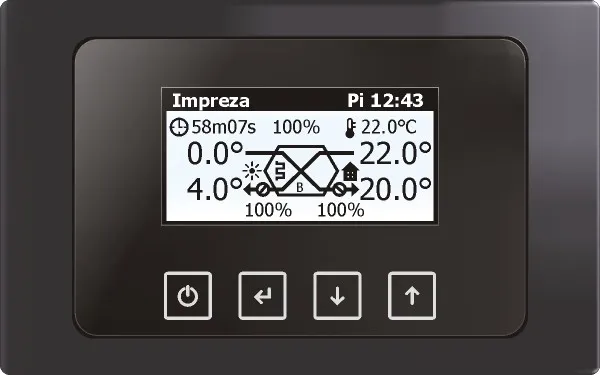 Rekuperator Defro DRX OPTI C