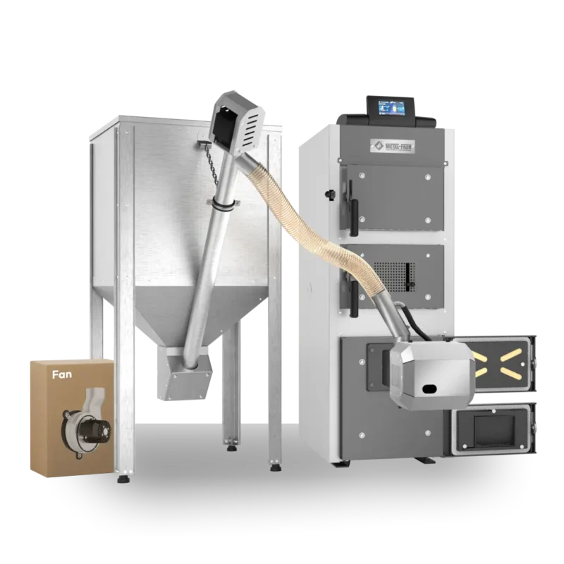 Kocioł Zgazowujący/Pellet Metal-Fach SEMAX BASIC DUO PLUS