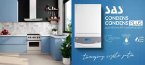 Kocioł Gazowy SAS Condens Plus (2-funkcyjny)
